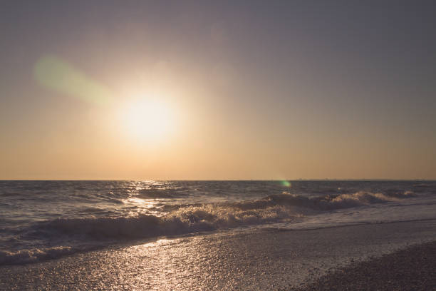 istock Beautiful sunset on the summer sea 1012647758