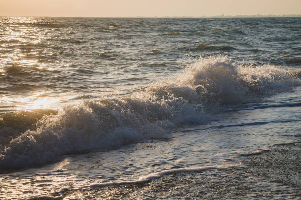 istock Evening sea sunset in the summer 1012648512