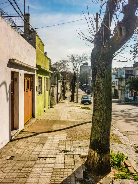 istock Middle Class Neighborhood Scene, Montevideo, Uruguay 1012674348