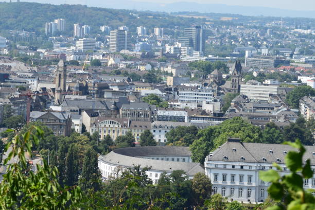 istock aerial view on Koblenz rhine side 1012676754
