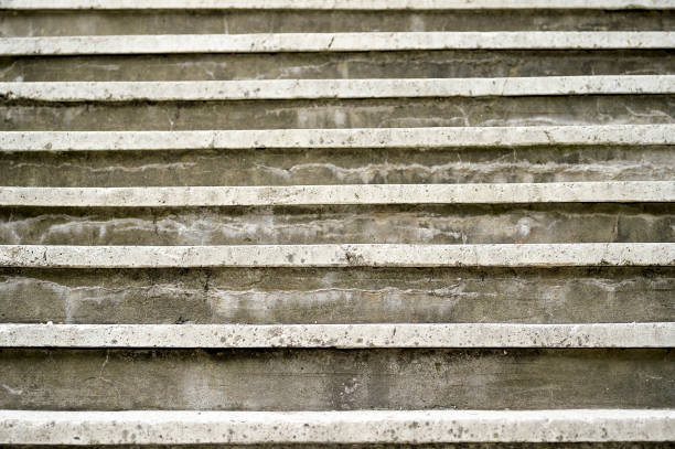 istock Stairs of concrete and slabs going up. Texture, background 1012679878