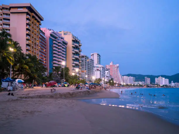 Acapulco in the early evening