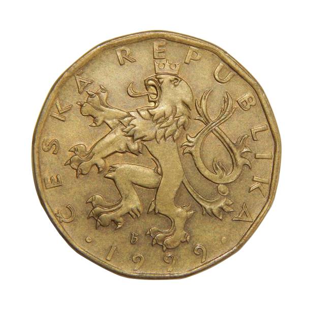 istock Czech Crown Coins, 20 CZK.Czech Republic 1012698632