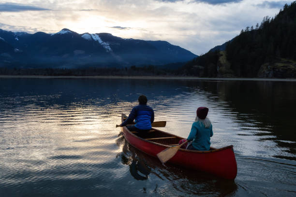istock Canoeing in Harrison Hot Springs 1012722200