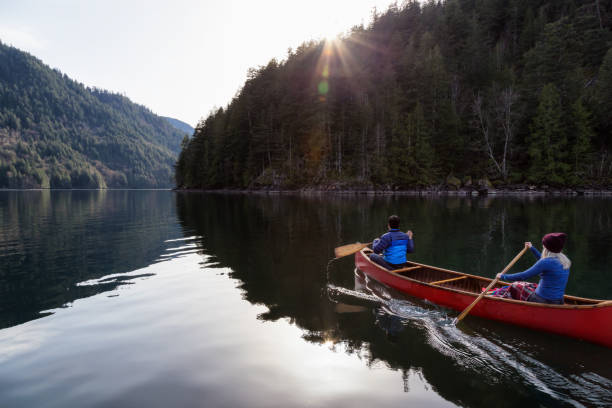 istock Canoeing in Harrison Hot Springs 1012722274