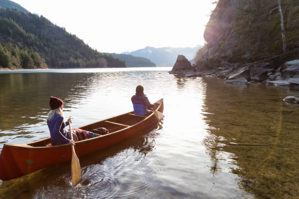 istock Canoeing in Harrison Hot Springs 1012722288