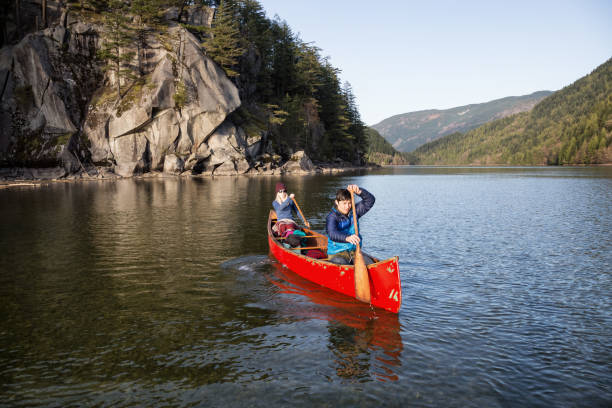 istock Canoeing in Harrison Hot Springs 1012722308