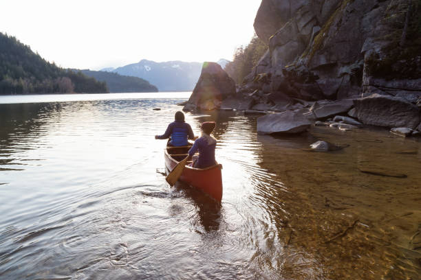 istock Canoeing in Harrison Hot Springs 1012722368
