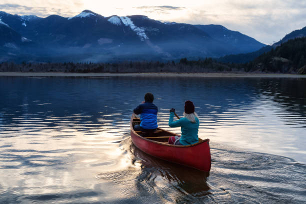 istock Canoeing in Harrison Hot Springs 1012722408