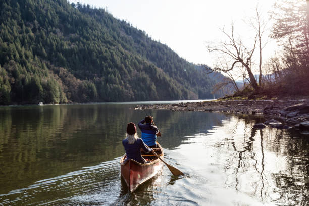 istock Canoeing in Harrison Hot Springs 1012722460