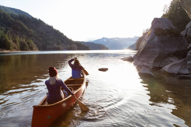 istock Canoeing in Harrison Hot Springs 1012722470