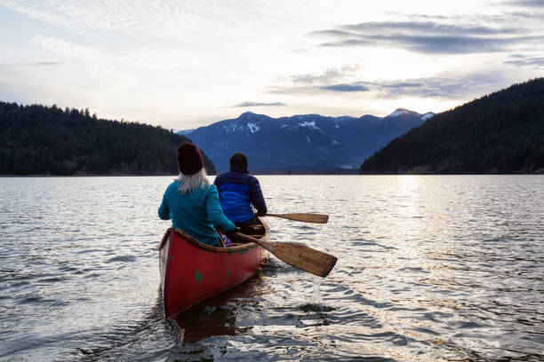 istock Canoeing in Harrison Hot Springs 1012722502