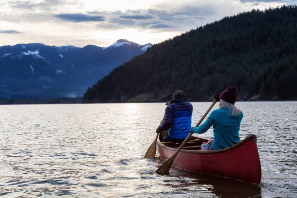 istock Canoeing in Harrison Hot Springs 1012722520