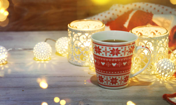 istock Christmas cozy decoration and lighting 1012765896