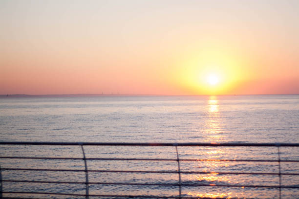 istock Sunrise on the sea 1012768420