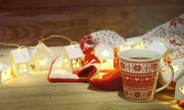 istock Christmas cozy decoration and lighting 1012771158