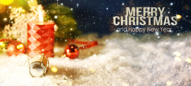 istock Candels With Christmas Decoration 1012783662