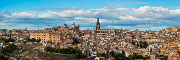 istock Panoramic image of Toledo city - spain 1012786230