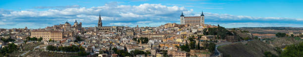 istock Panoramic image of Toledo city - spain 1012786232