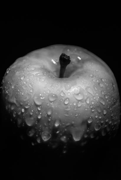 istock Fresh apple with droplets of water 1012816626