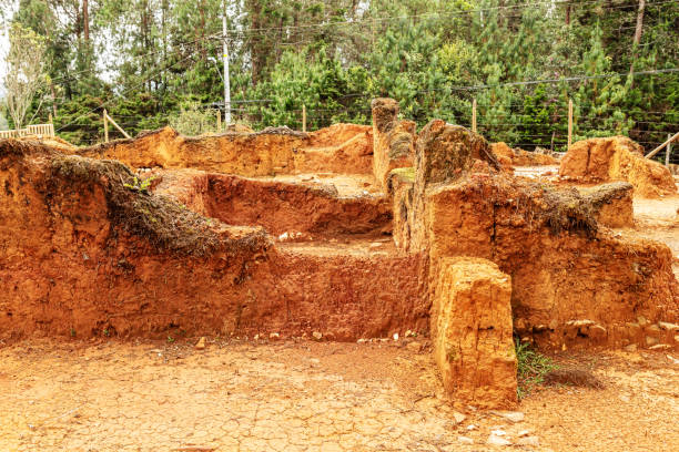 istock Early Spanish settlements site in Medellin, Colombia. 1012818688