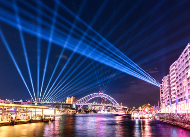istock Vivid Sydney 2018 - Circular Quay 1012852686