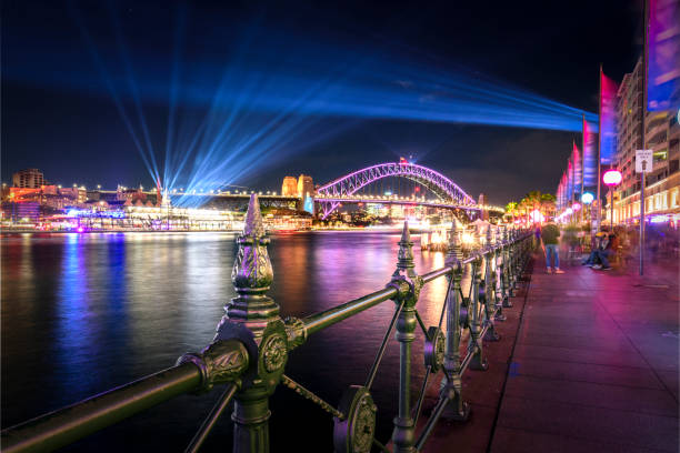 istock Vivid Sydney 2018 - Circular Quay 1012852782