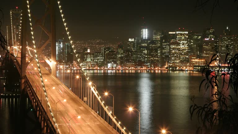 San Francisco Bay Bridge Time Lapse