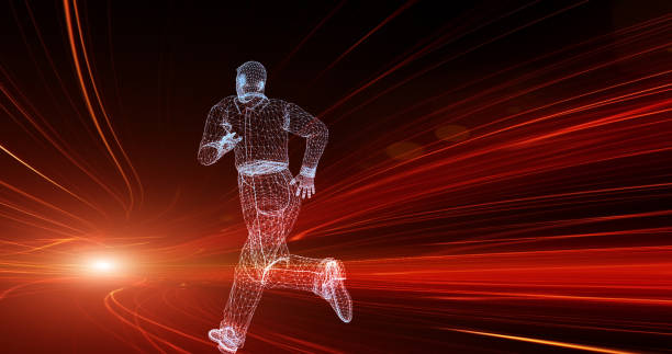 istock Businessman Running On The Way To Success 1012870000