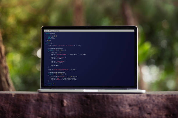 11,900+ Html Code On Computer Stock Photos, Pictures & Royalty-Free ...