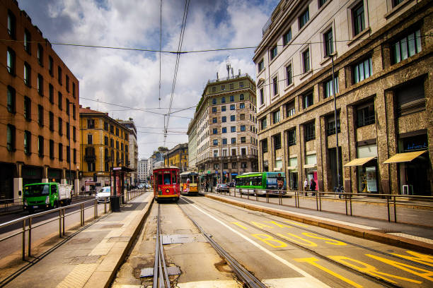 istock Tram in Street 1012889546