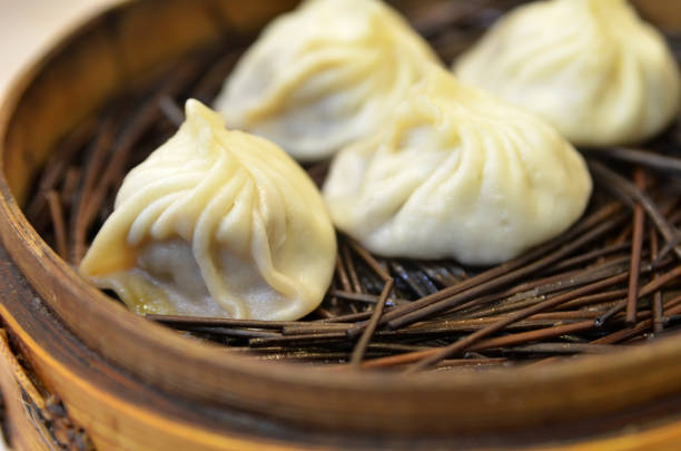 istock Traditional soup dumpling Xiao Long Bao 1012906524