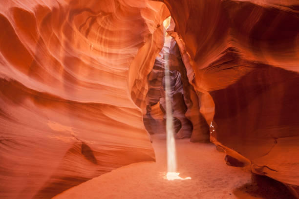 istock Sunbeam in Upper Antelope Canyon, Arizona 1012933680