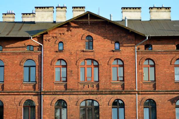 istock Revitalized red brick buildings 1012939460