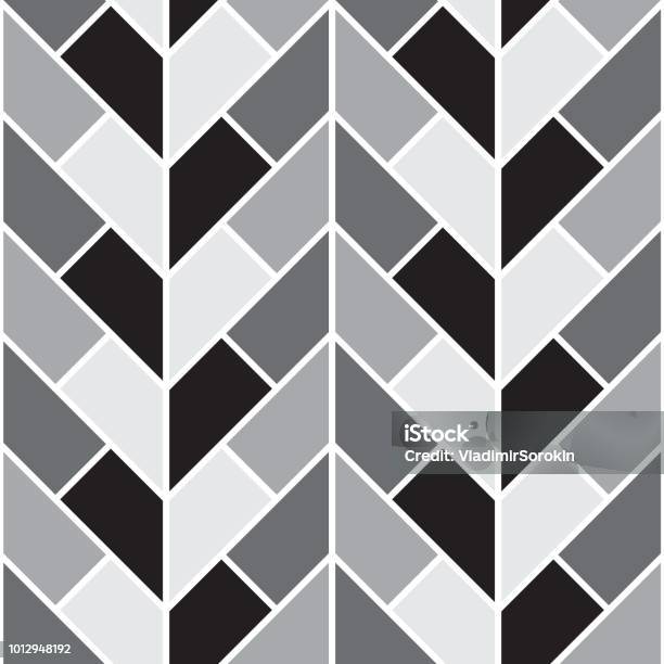 Vector Chevron Pattern Stock Illustration - Download Image Now ...