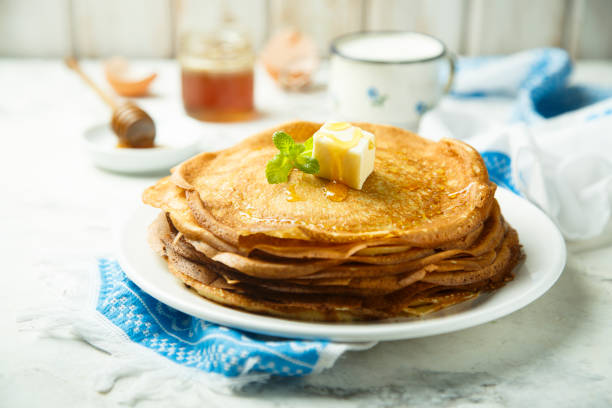 istock Homemade pancakes 1012967514