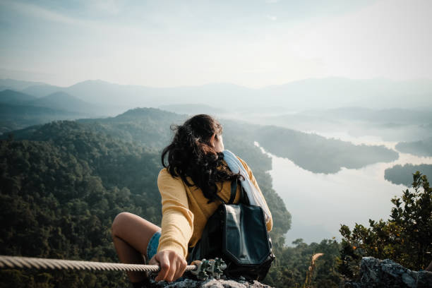 istock Asian Women Hiking 1012969790