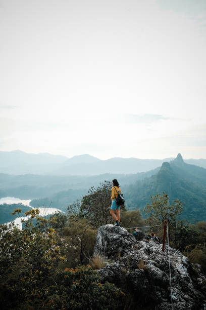 istock Asian Women Hiking 1012970810