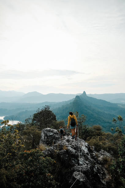istock Asian Women Hiking 1012971890