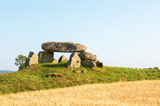 Megalith tomb on a hill