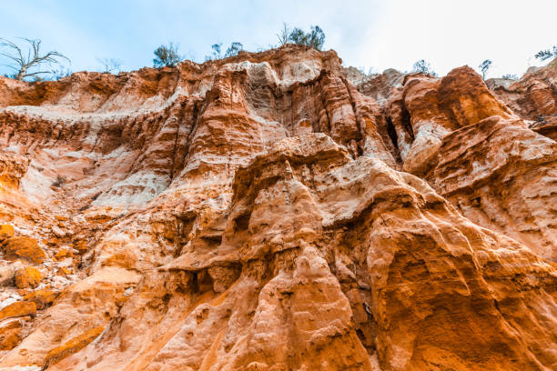 istock Majestic sandstone cliffs above Murray River in Riverland, South Australia 1012979852