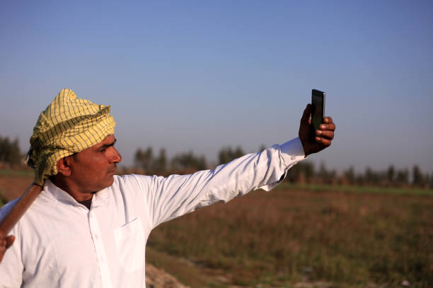 istock Men taking selfie outdoor in the nature 1012986168