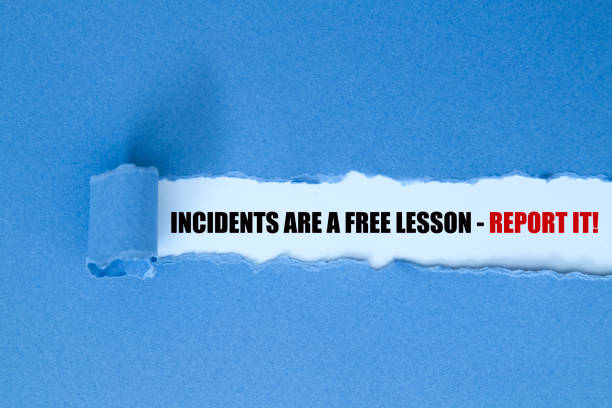 istock Incidents are a free lesson - Report it 1013002462