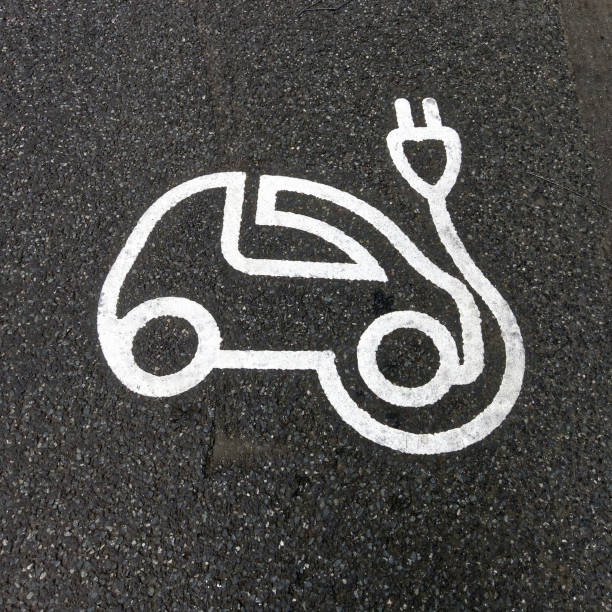 istock Charging symbol for electric car 1013005134