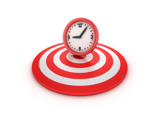 Clock Face Target 50+ Wall Clocks At Target Stock Photos, Pictures & Royalty-Free Images ...