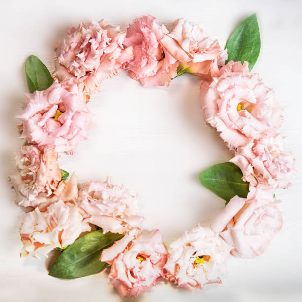 istock Eustoma flowers, background for mothers day or wedding day 1013043752