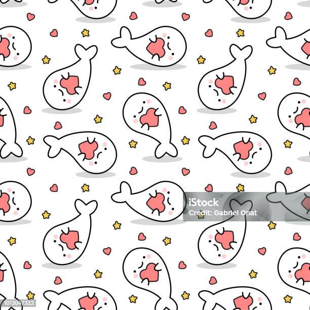 Seal Pattern Stock Illustration - Download Image Now - Animal, Art, Backgrounds