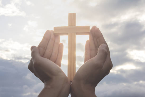 istock Human hands open palm up worship. Eucharist Therapy Bless God Helping Repent Catholic Easter Lent Mind Pray. 1013051068