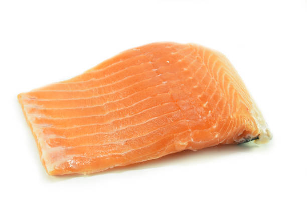 istock Fresh salmon fillet isolated 1013077072