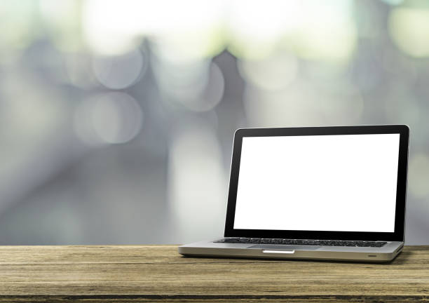 istock Mock up Blank screen of Laptop 1013096876
